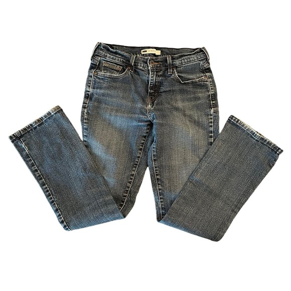 Levi's 515 Vintage Bootcut Mid Rise Stretch Denim Jeans Size 4 - Picture 1 of 6